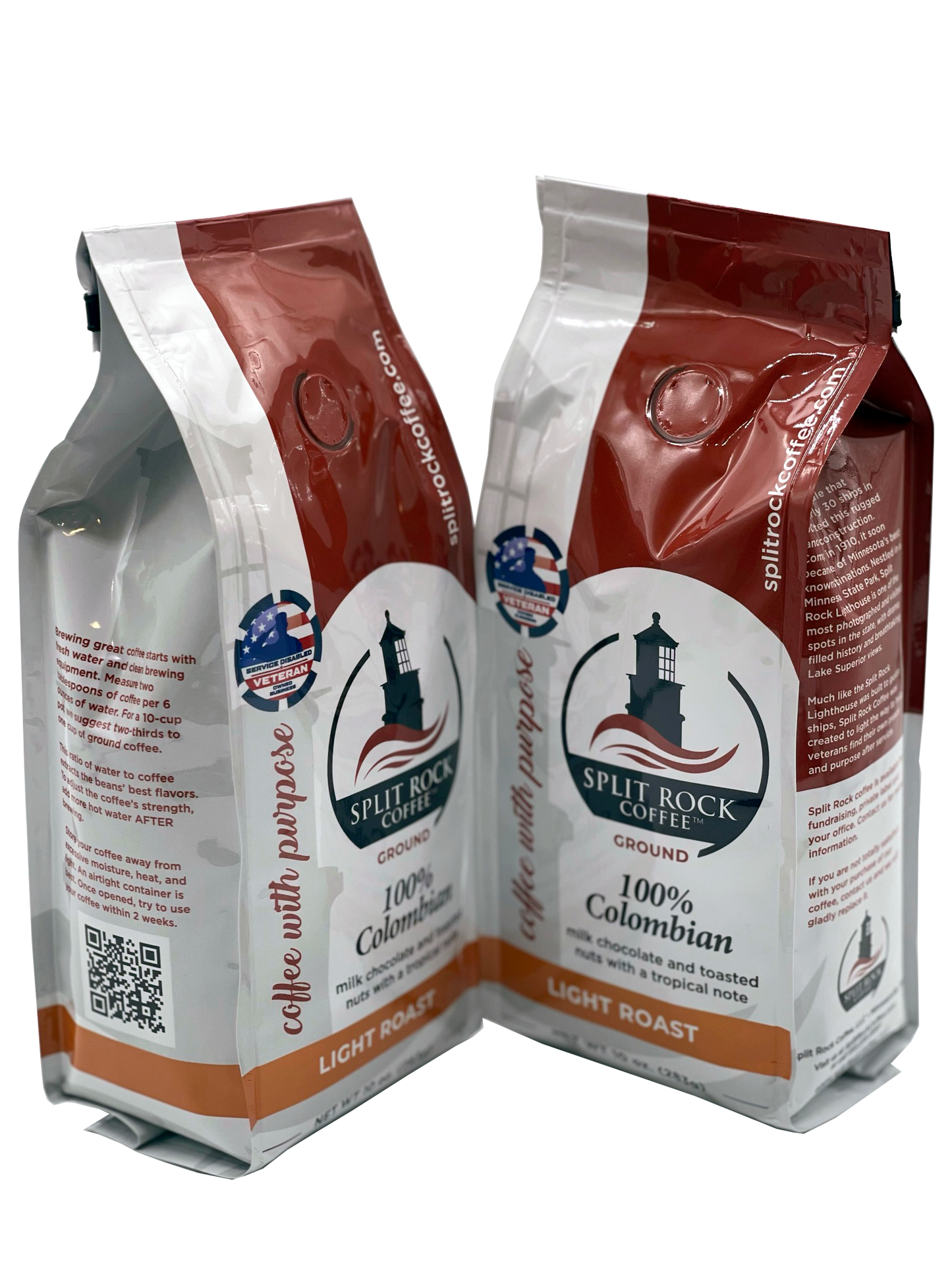 100% Columbian Light Roast Coffee – 10 oz.