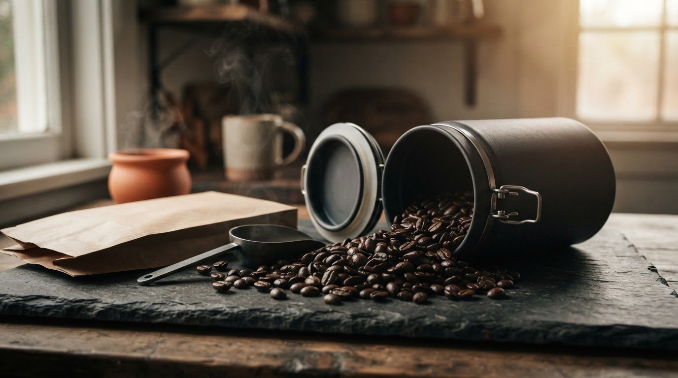Best Way to Store Whole Coffee Beans: The Disciplined Freshness Guide (2026)