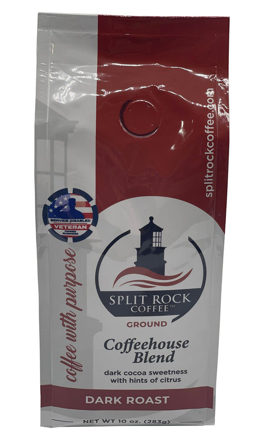 Split Rock Coffee™ Dark Roast – 10 oz. Ground Coffee
