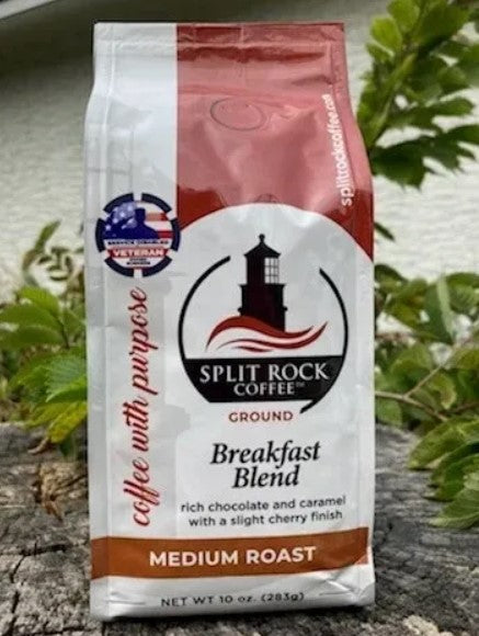 Split Rock Coffee™ Medium Roast – 10 oz. Ground Coffee